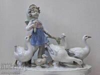 Γερμανικό ειδώλιο, παλιά πορσελάνινη φιγούρα της Ανατολικής Γερμανίας (ΓΛΔ)