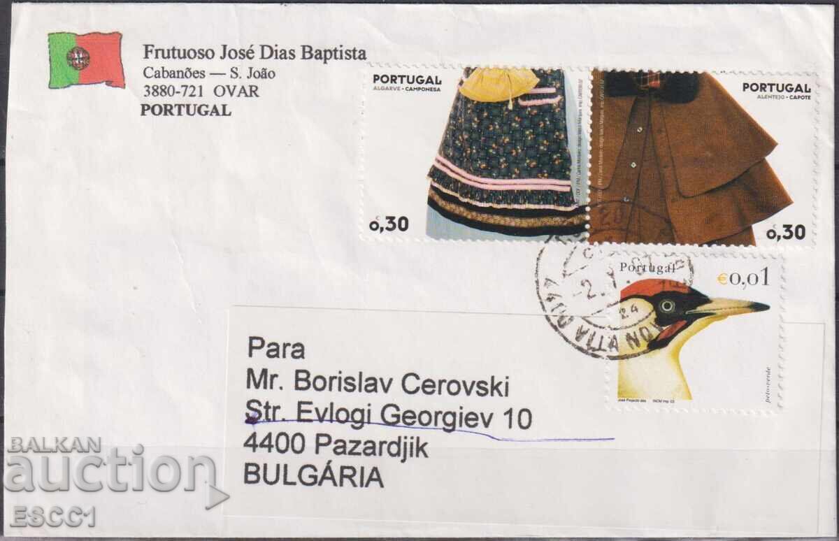 Ταχυδρομικός φάκελος με γραμματόσημα Ρούχα 2007 Πουλί από Πορτογαλία Ταχυδρομικός φάκελος με γραμματόσημα Ρούχα 2007 Πουλί από Πορτογαλία