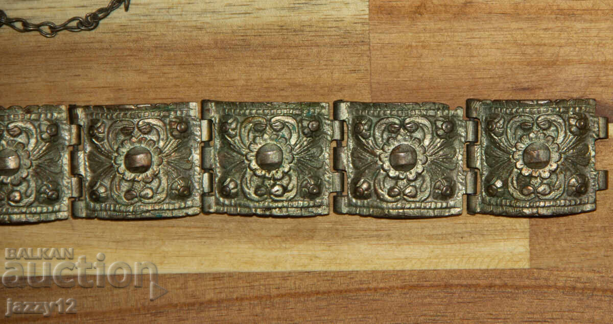 Old traditional silver bracelet - 5