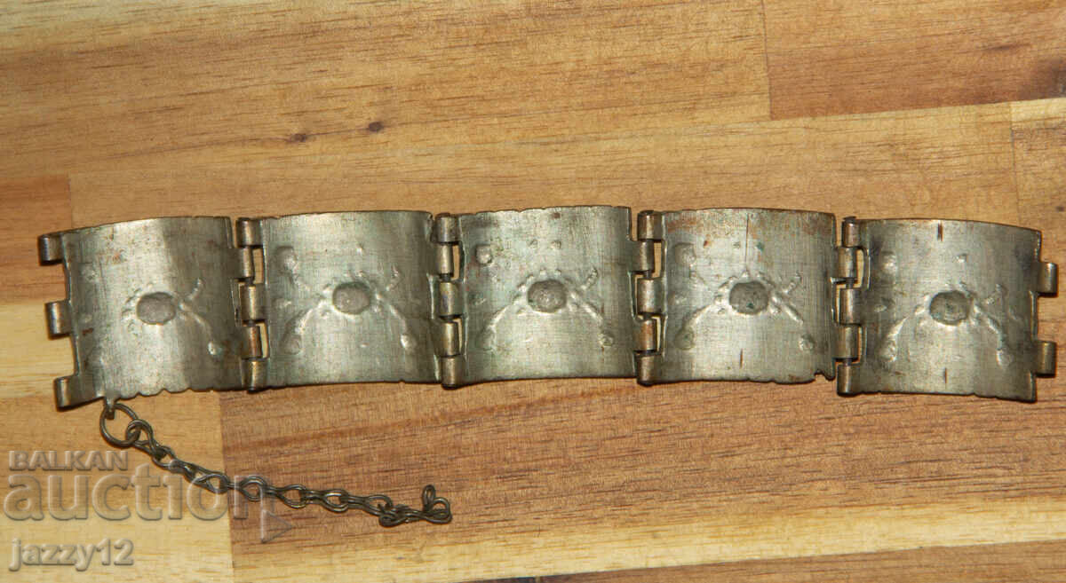 Old traditional silver bracelet - 6