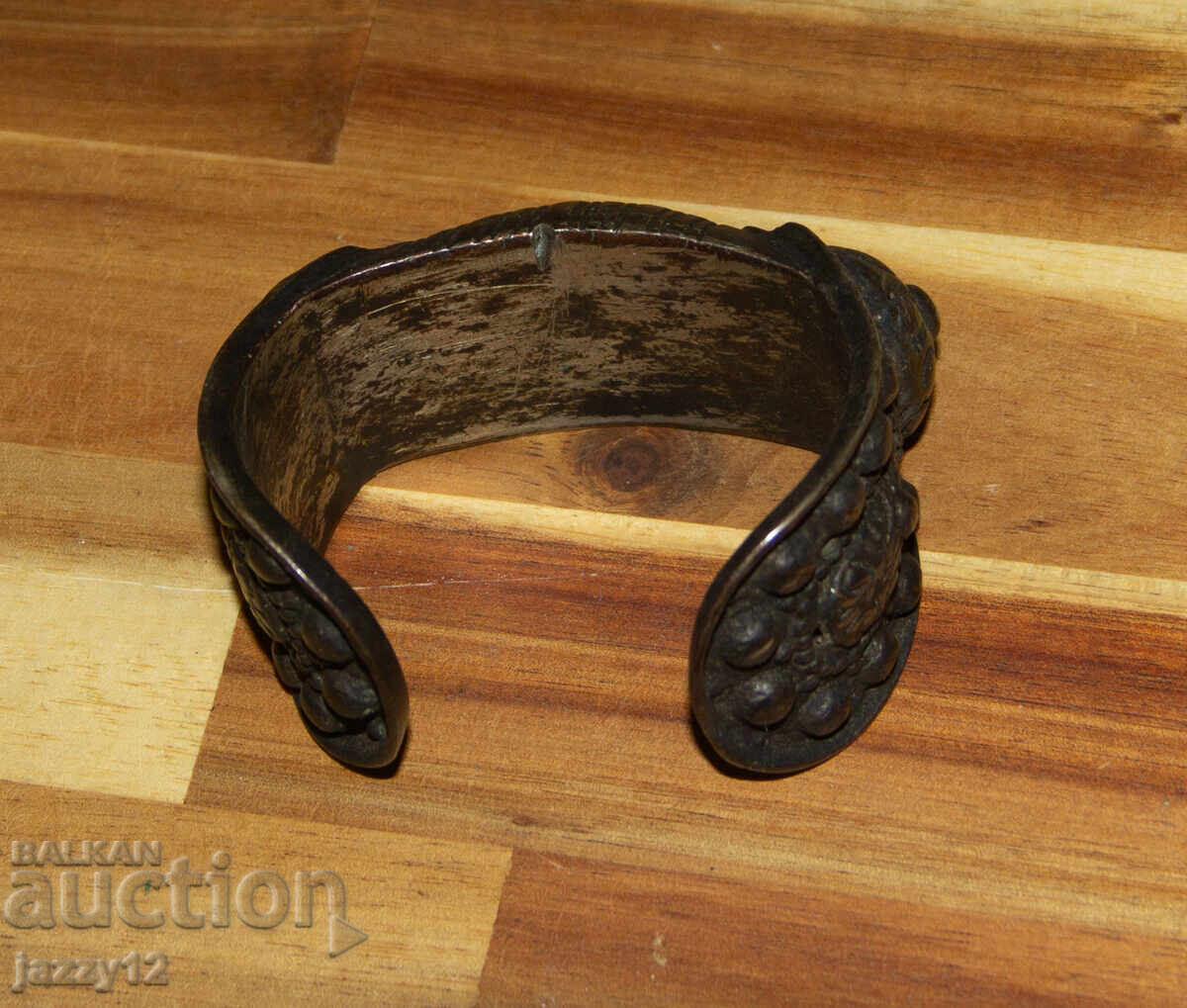 Παλιά μπρούτζινη βραχιόλι σφεντόνα - 5