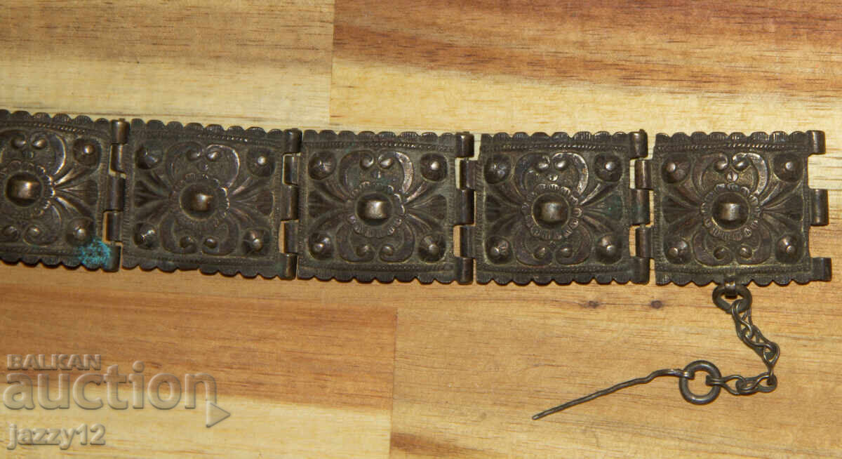 Old traditional silver bracelet - 5