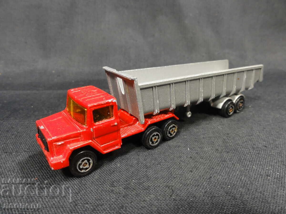 OLD RETRO METAL TOY TRUCK MAJORETTE FRANCE MAGIRUS