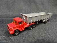 VECHE CĂRUȚĂ METALICĂ RETRO CAMION MAJORETTE FRANȚA MAGIRUS