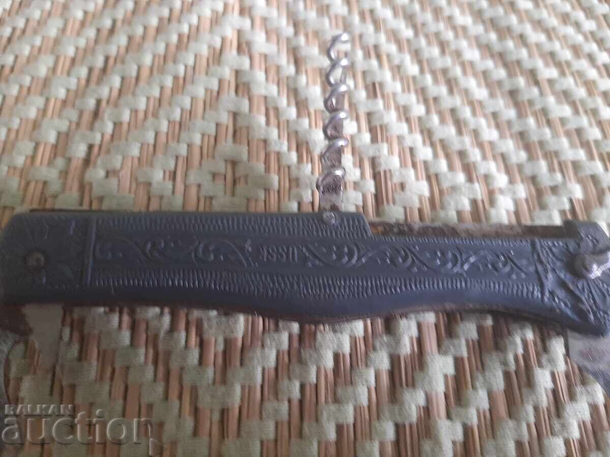 Delivery of Old Russian Multifunctional Pocket Knife USSR Delivery of Old Russian Multifunctional Pocket Knife USSR