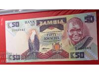 Banknote-Zambia-50 Kwacha
