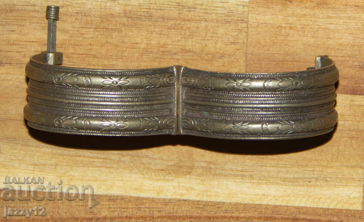 Old silver traditional bracelet - 5