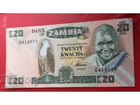 Banknote-Zambia-20 Kwacha