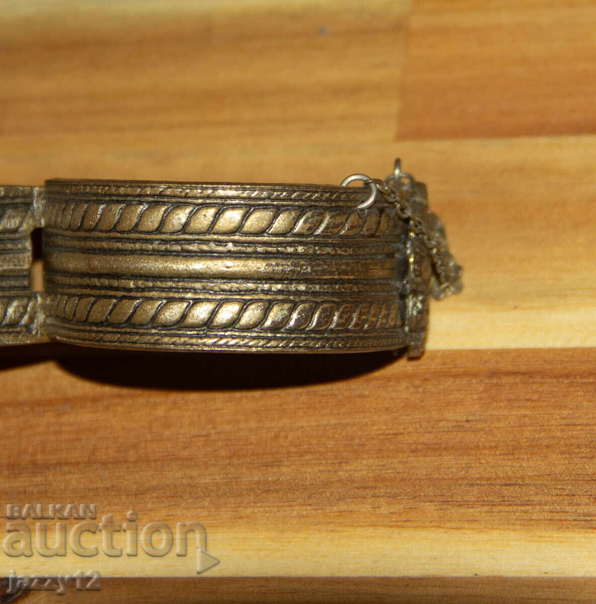 Παλιό ασημένιο παραδοσιακό βραχιόλι - 7