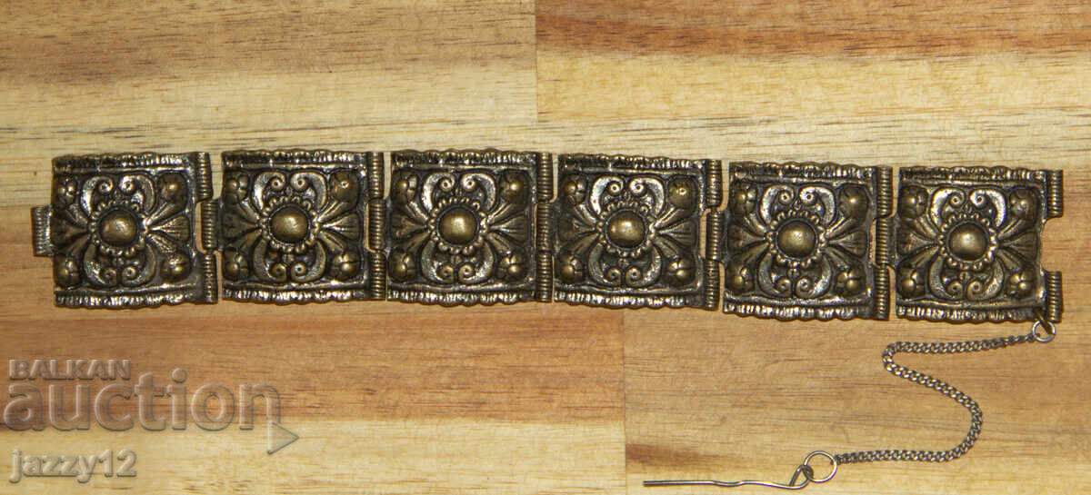 Old traditional silver bracelet with price 200.00 BGN | € 102.26
