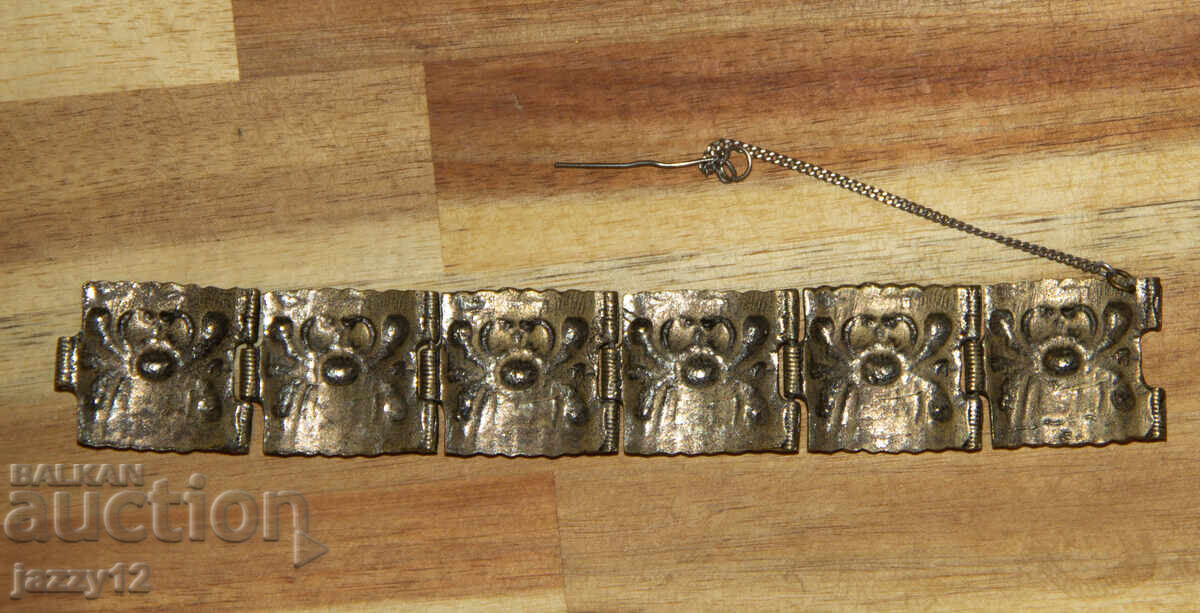 Old traditional silver bracelet - 7