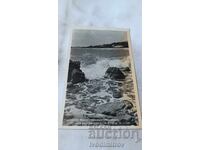 Ταχυδρομική κάρτα Βάρνα Παραθαλάσσιο τοπίο 1957