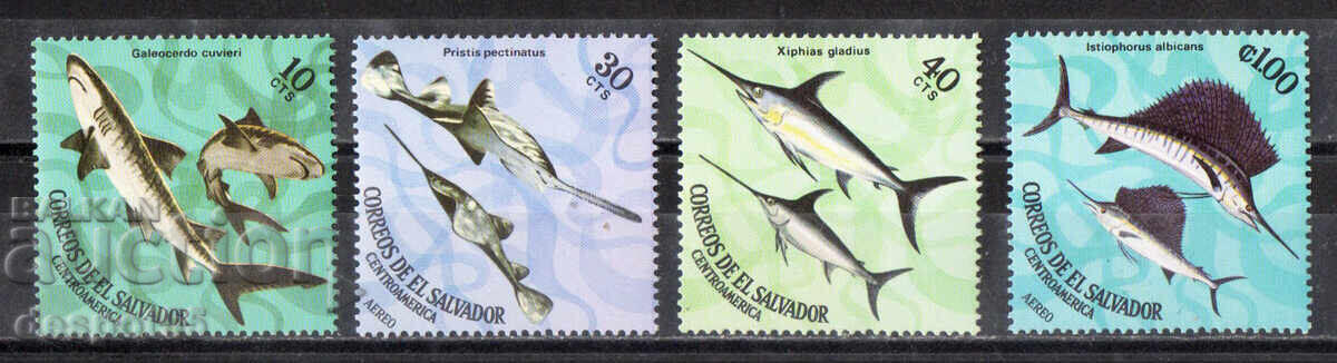 1971. Ел Салвадор. Риби.