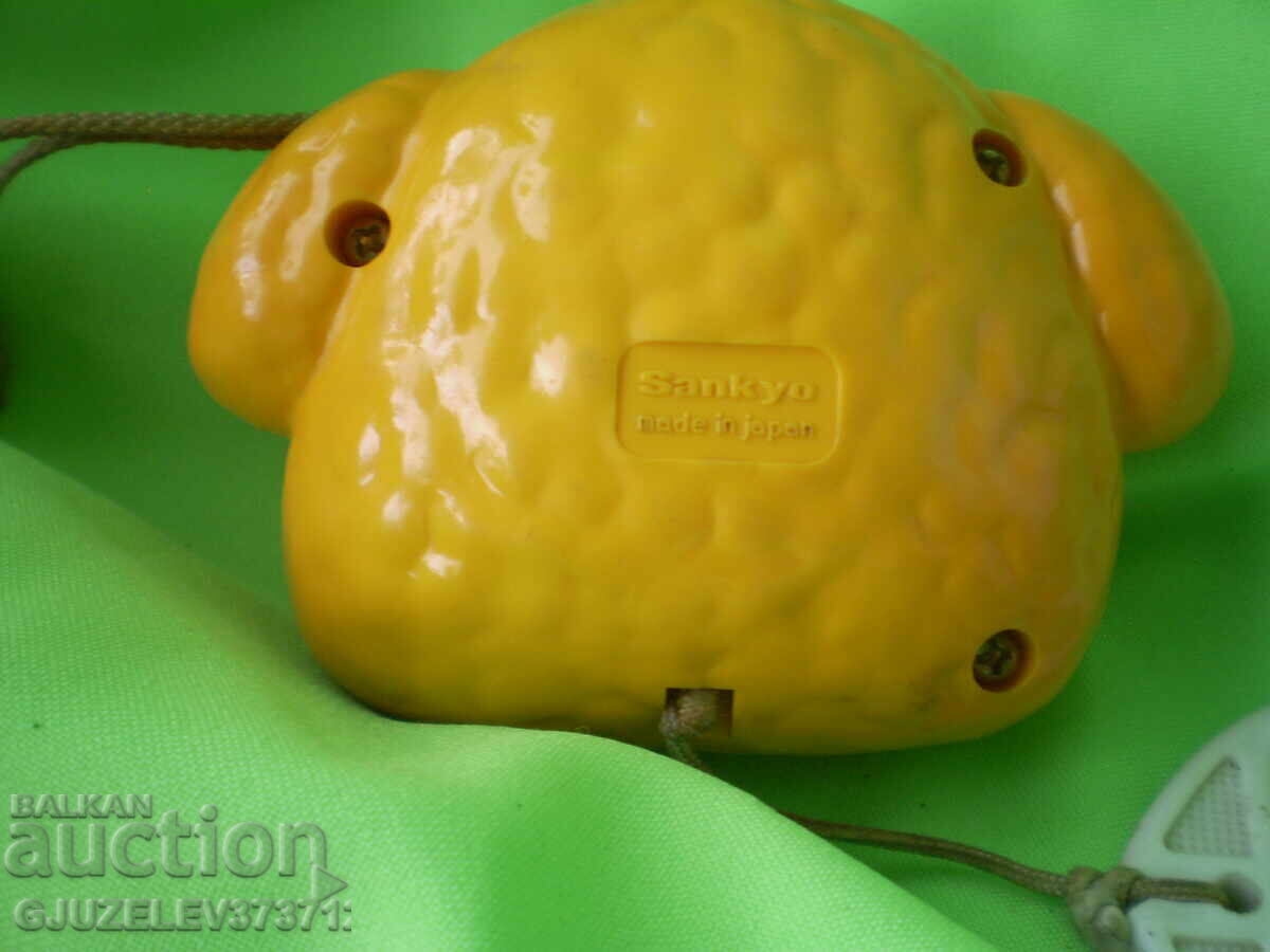 Auction  Vintage Sankyo Musical Bear - Toy with Moving Eyes