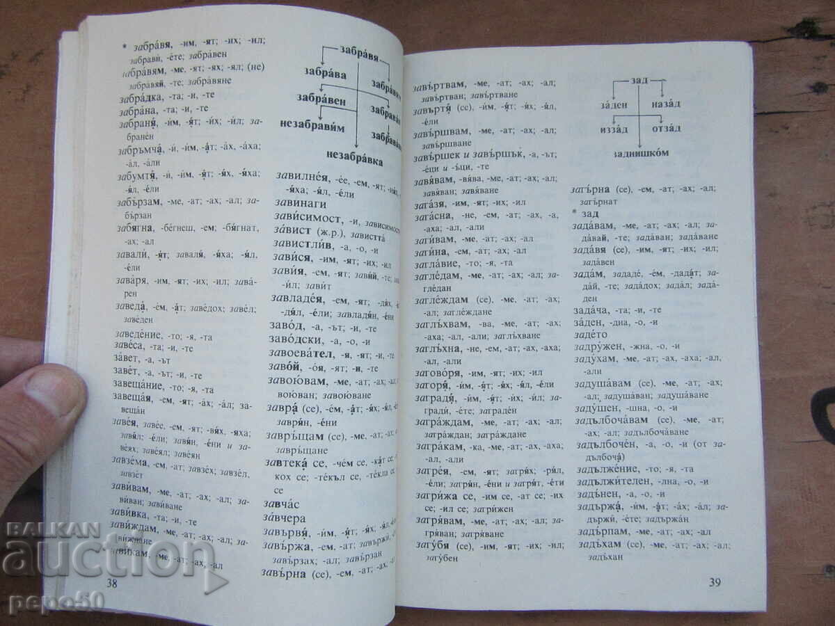 ΟΡΘΟΓΡΑΦΙΚΟ ΚΑΙ ΟΡΘΟΦΩΝΙΚΟ ΛΕΞΙΚΟ - 2η και 3η τάξη - 1987 με τιμή 4.00 BGN | € 2.05