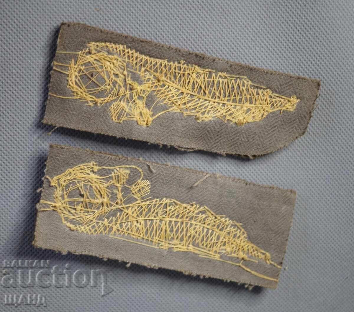 Old Military Officer General's Gold Braid Epaulettes for Uniform with price 30.35 BGN | € 15.52