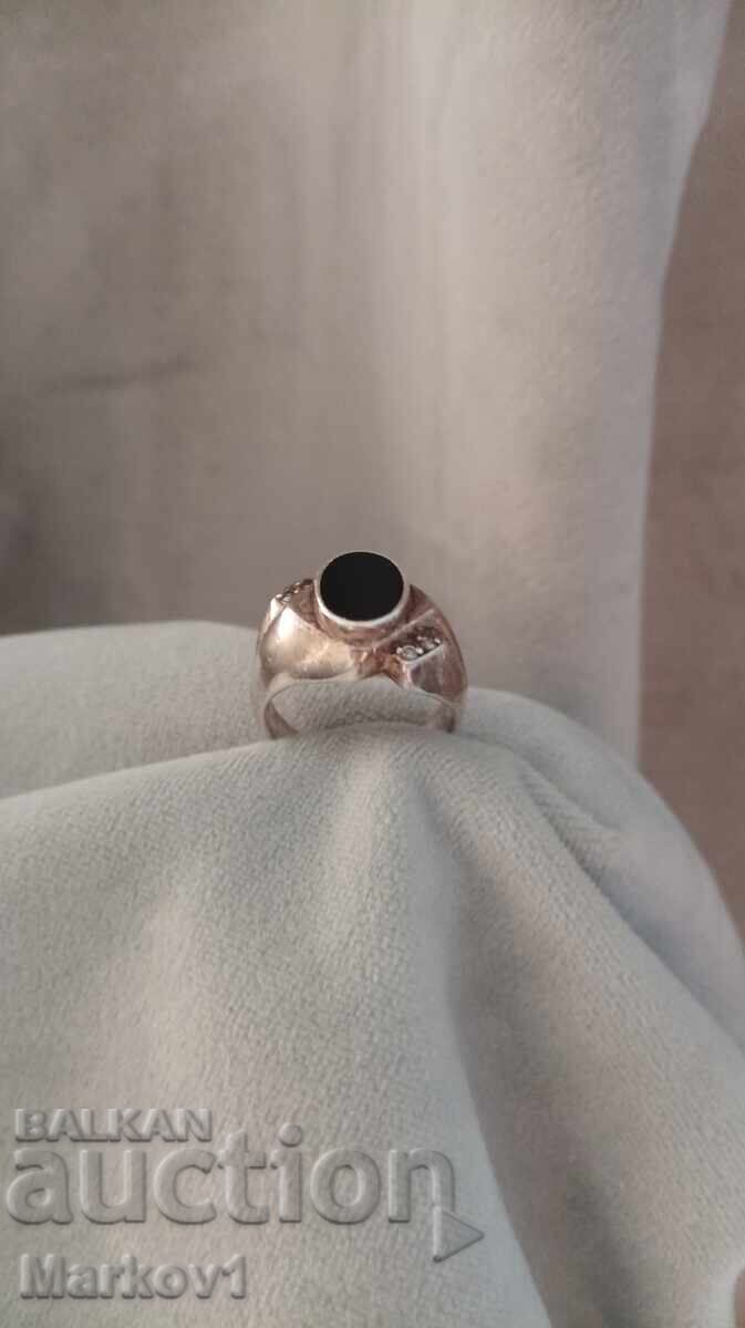 Δημοπρασία Ασημένιο ανδρικό δαχτυλίδι