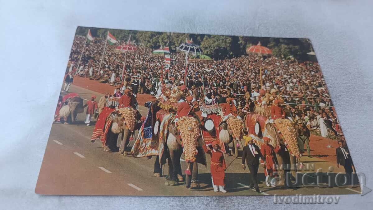 Cartolină poștală New Delhi Rapublic Day Parade