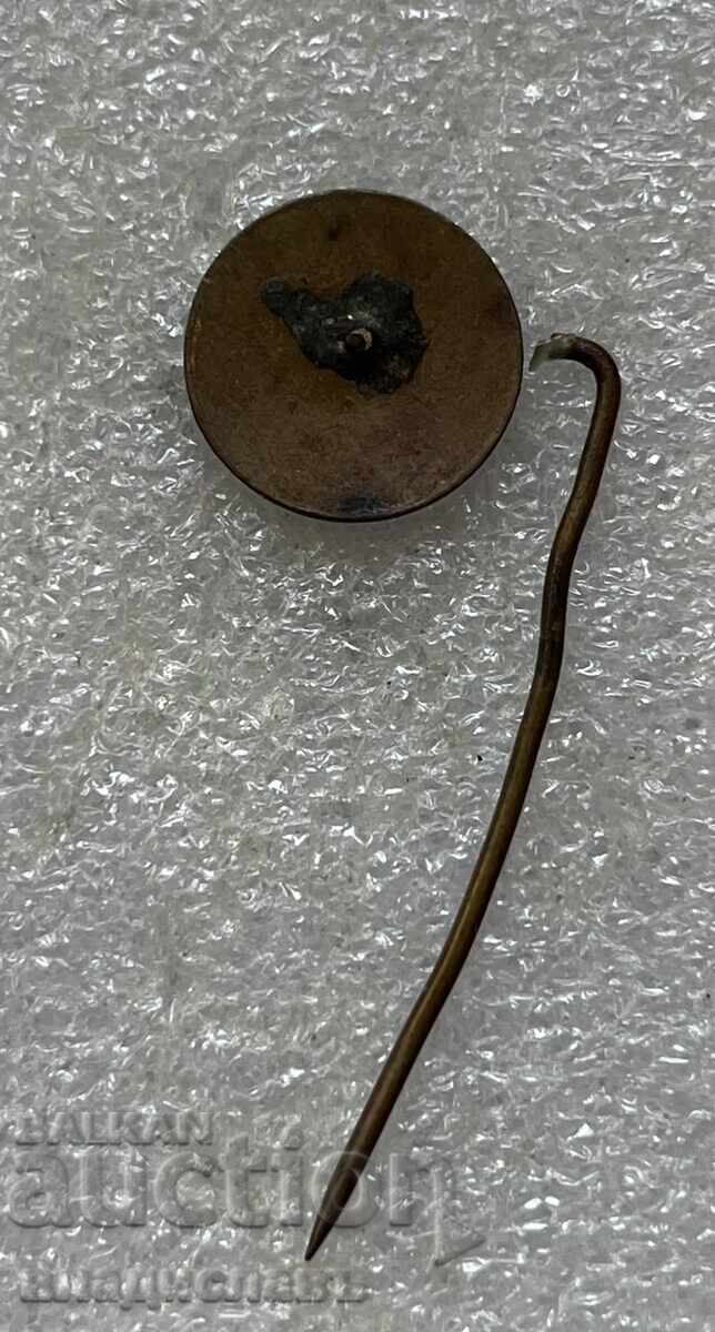 Old badge 15 years ACADEMIC SOFIA broken pin! with price 17.00 BGN | € 8.69