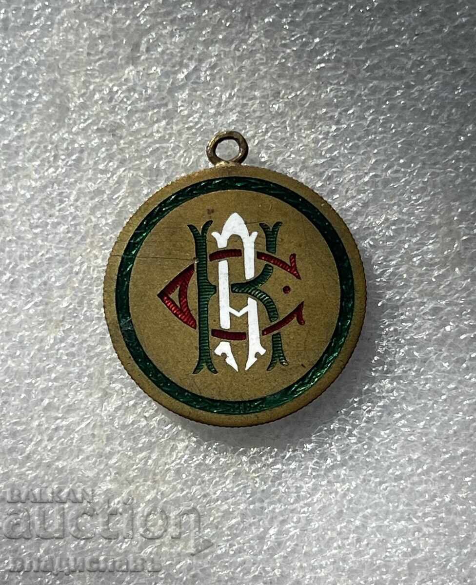 Βασιλικό παράσημο στήθους SK ΑΤΛΕΤΙΚŬ ΔΟΥΠΝΙΤΣΑ διαβάστε την περιγραφή!