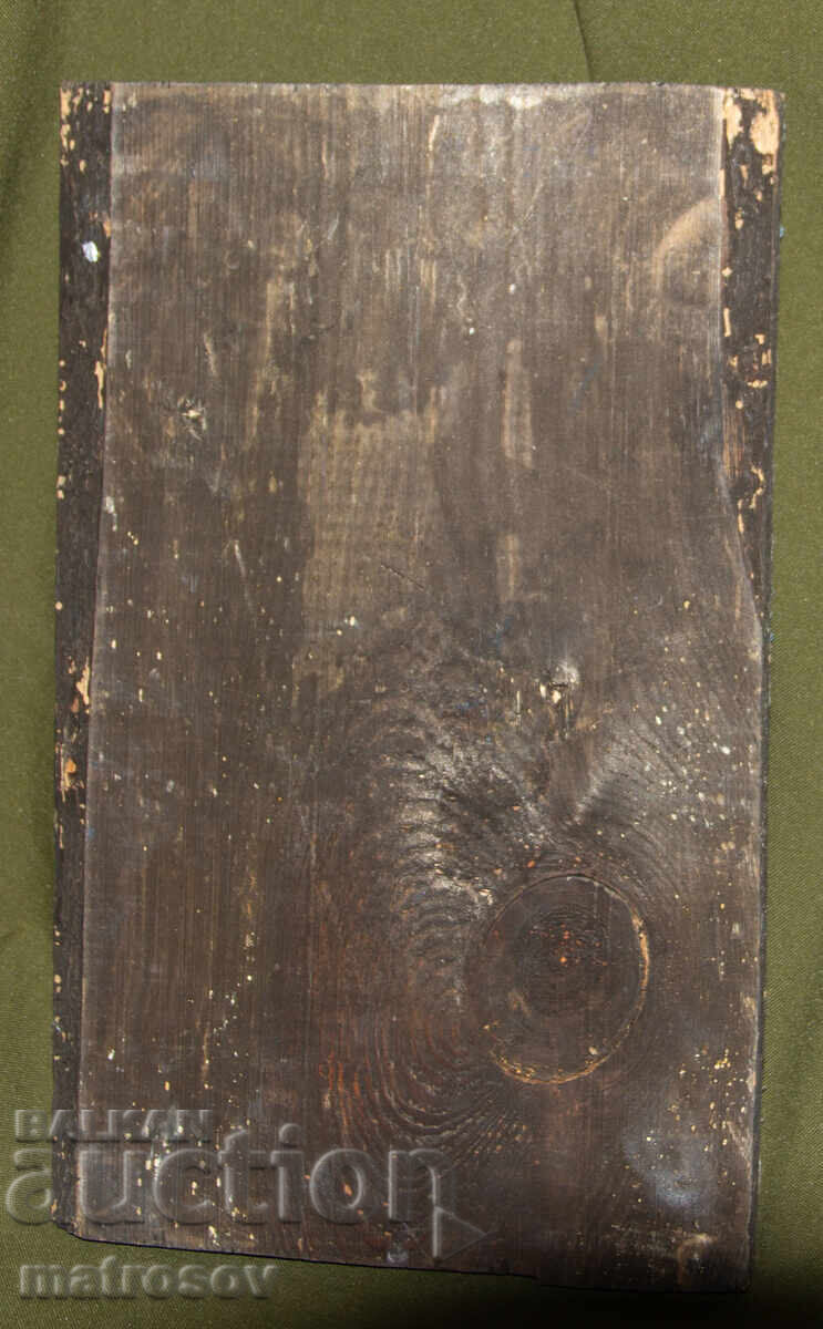 Icoană pictată manual, vopsele tempera, Sfântul Mina - 5