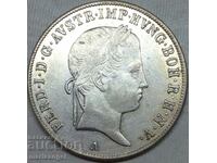 Austria for Hungary 20 Kreuzer 1841 A - Vienna Ferdinand silver