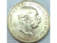 2 crowns 1912 Austria Patina silver