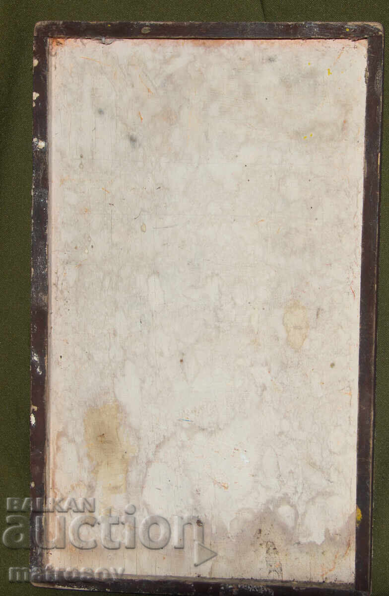 Old hand-painted icon, Holy Mother with the Child - 6