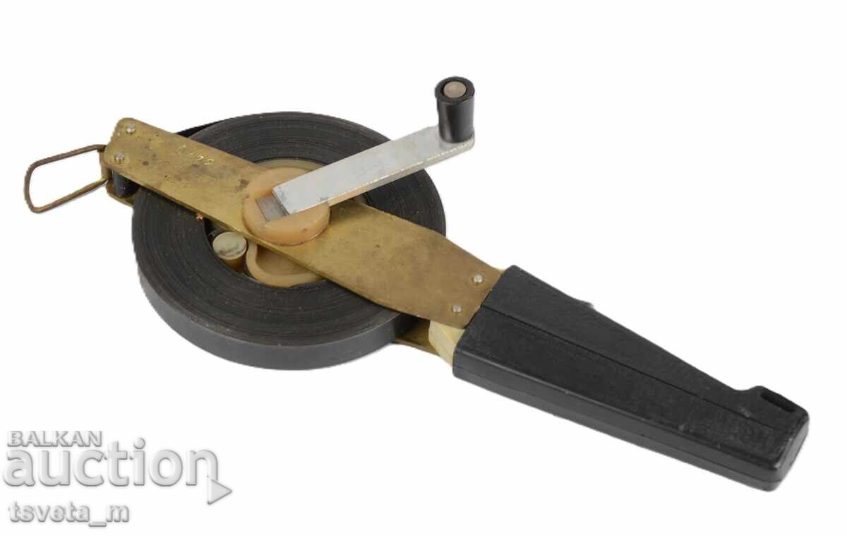 Bulgarian Geodetic Measuring Tape 30 meters 1984