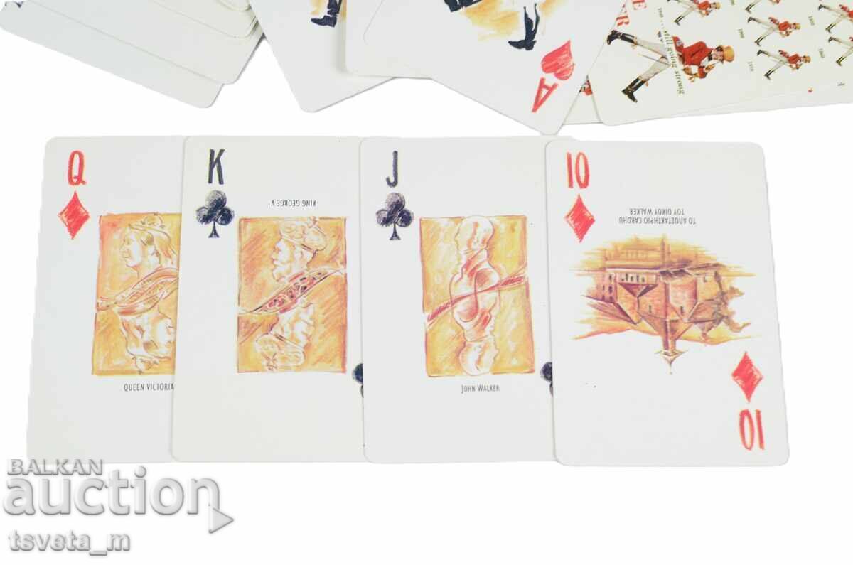 Аукцион Карти за игра Johnnie Walker Колекционерски