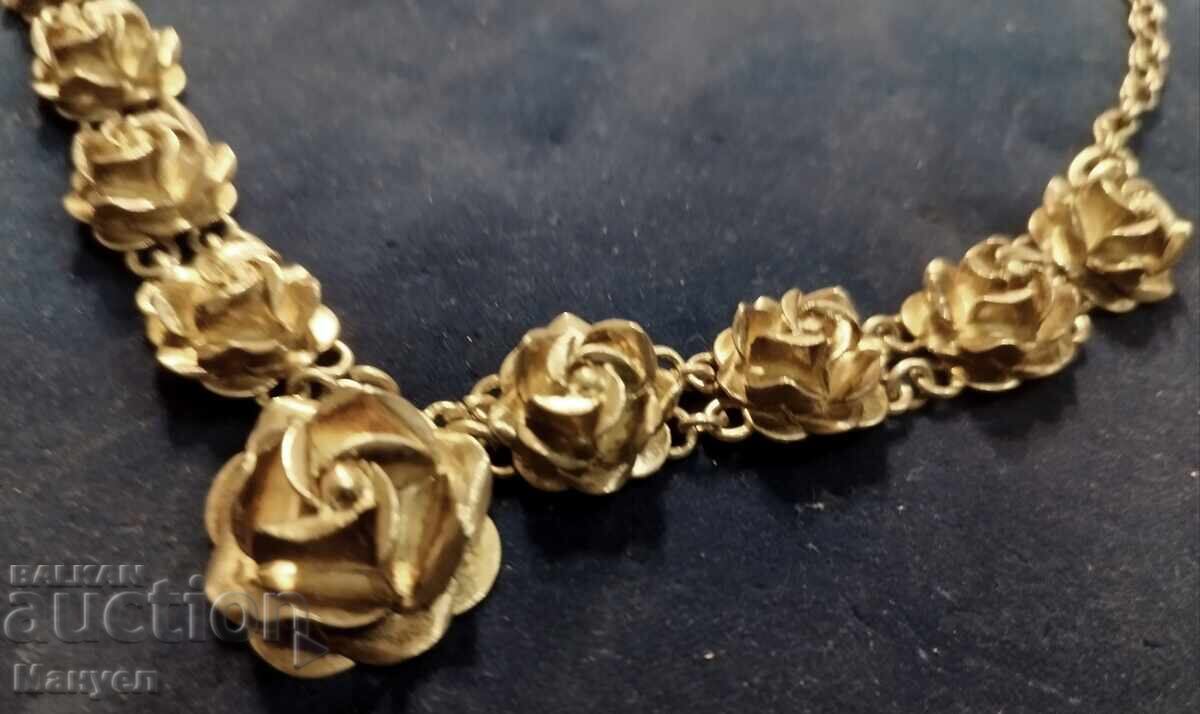 Красота ! Сребърно колие, рози - Мексико. - 5 Красота ! Сребърно колие, рози - Мексико. - 5