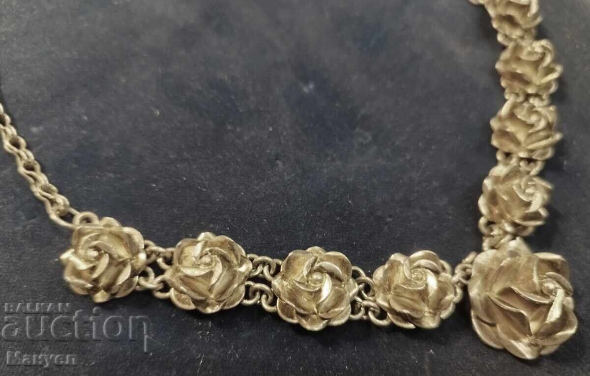 Красота ! Сребърно колие, рози - Мексико. - 6 Красота ! Сребърно колие, рози - Мексико. - 6