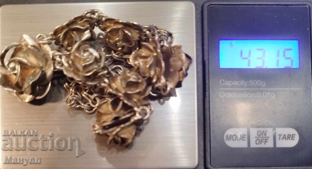 Красота ! Сребърно колие, рози - Мексико. - 7 Красота ! Сребърно колие, рози - Мексико. - 7