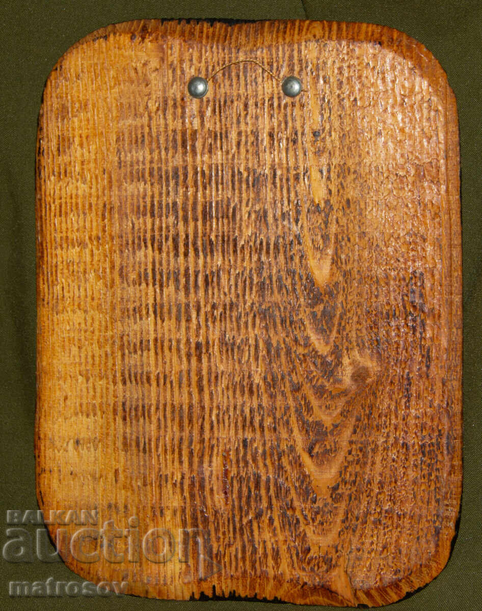 Icoană pictată manual, tempera, Sf. Fecioară Maria cu Pruncul - 5