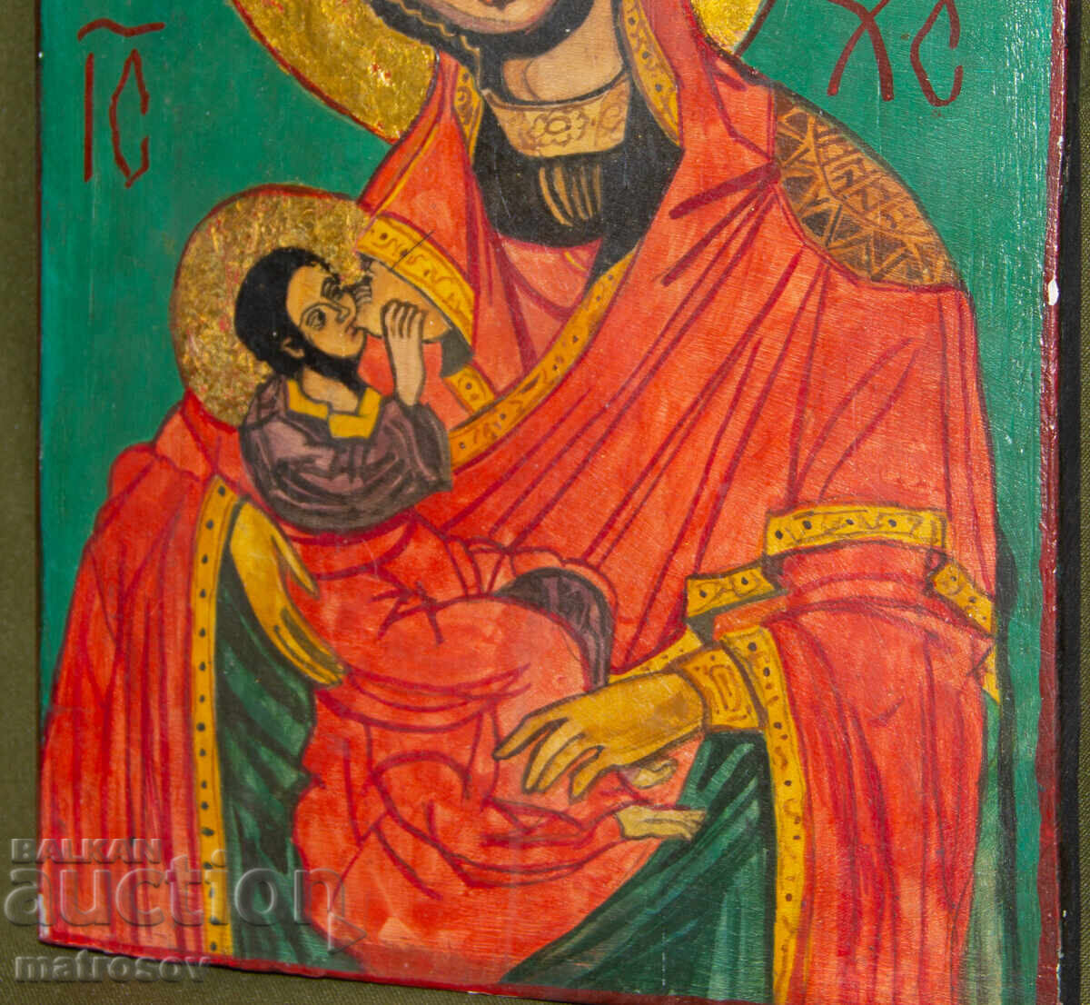 Παράδοση Αγία Θεοτόκος με τον Χριστό, χειροποίητη εικόνα, τέμπερα Παράδοση Αγία Θεοτόκος με τον Χριστό, χειροποίητη εικόνα, τέμπερα