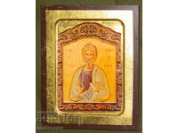 Icoană, litografie, aur de foita, Sfântul Andrei