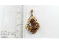 OLD PENDANT WITH STONE