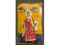 Sfântu Ștefan, icoană pictată manual, vopsele tempera