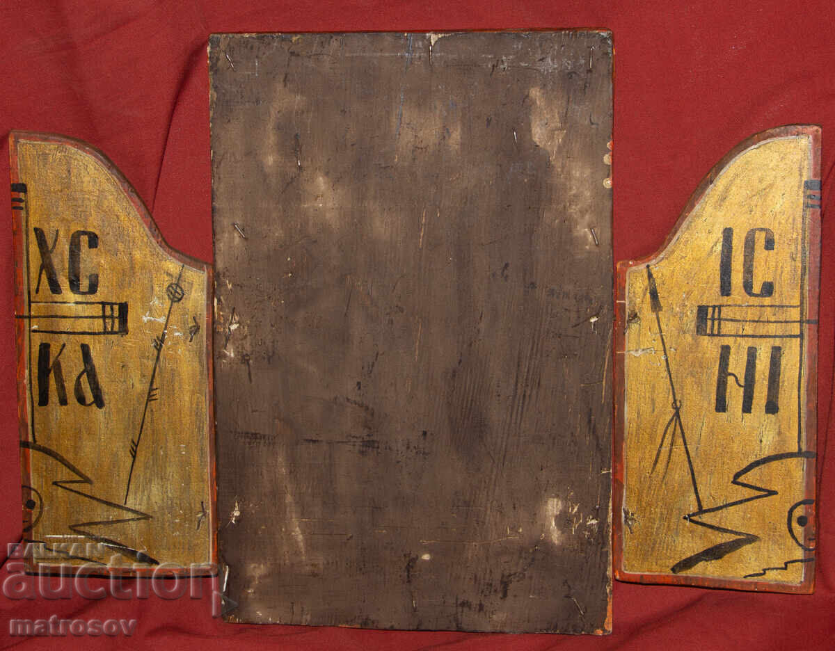 Triptych Icon of the Holy Theotokos with the Infant - 7 Triptych Icon of the Holy Theotokos with the Infant - 7