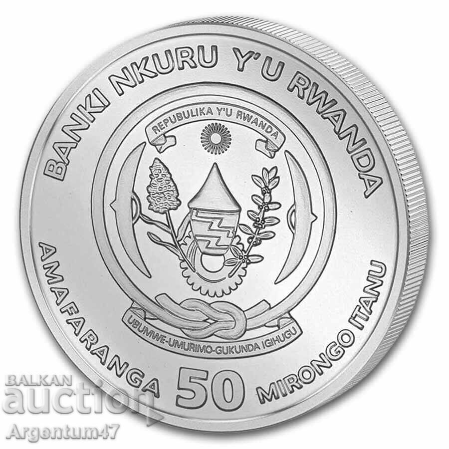 НОВО!!! СРЕБРО 1 OZ 2026 РУАНДА - ЛУНАР ГОДИНАТА НА КОНЯ с цена 136.99 лв. | € 70.04 НОВО!!! СРЕБРО 1 OZ 2026 РУАНДА - ЛУНАР ГОДИНАТА НА КОНЯ с цена 136.99 лв. | € 70.04