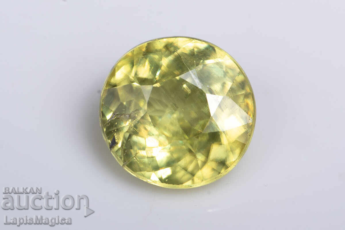 Sphene 0.85ct 6mm Round Cut