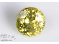 Sphene 1.27ct 6.2mm Round Cut