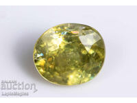 Сфен (титанит) 1.00ct овална шлифовка