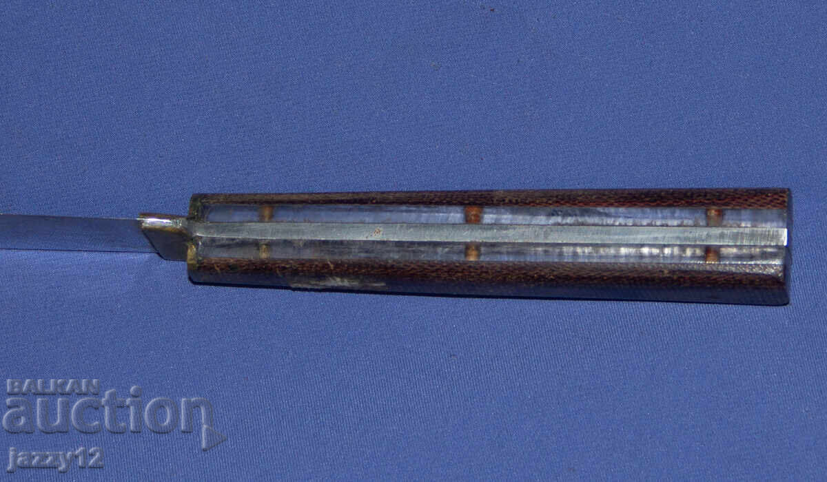 Солиден ловен нож с дървена дръжка - 7 Солиден ловен нож с дървена дръжка - 7