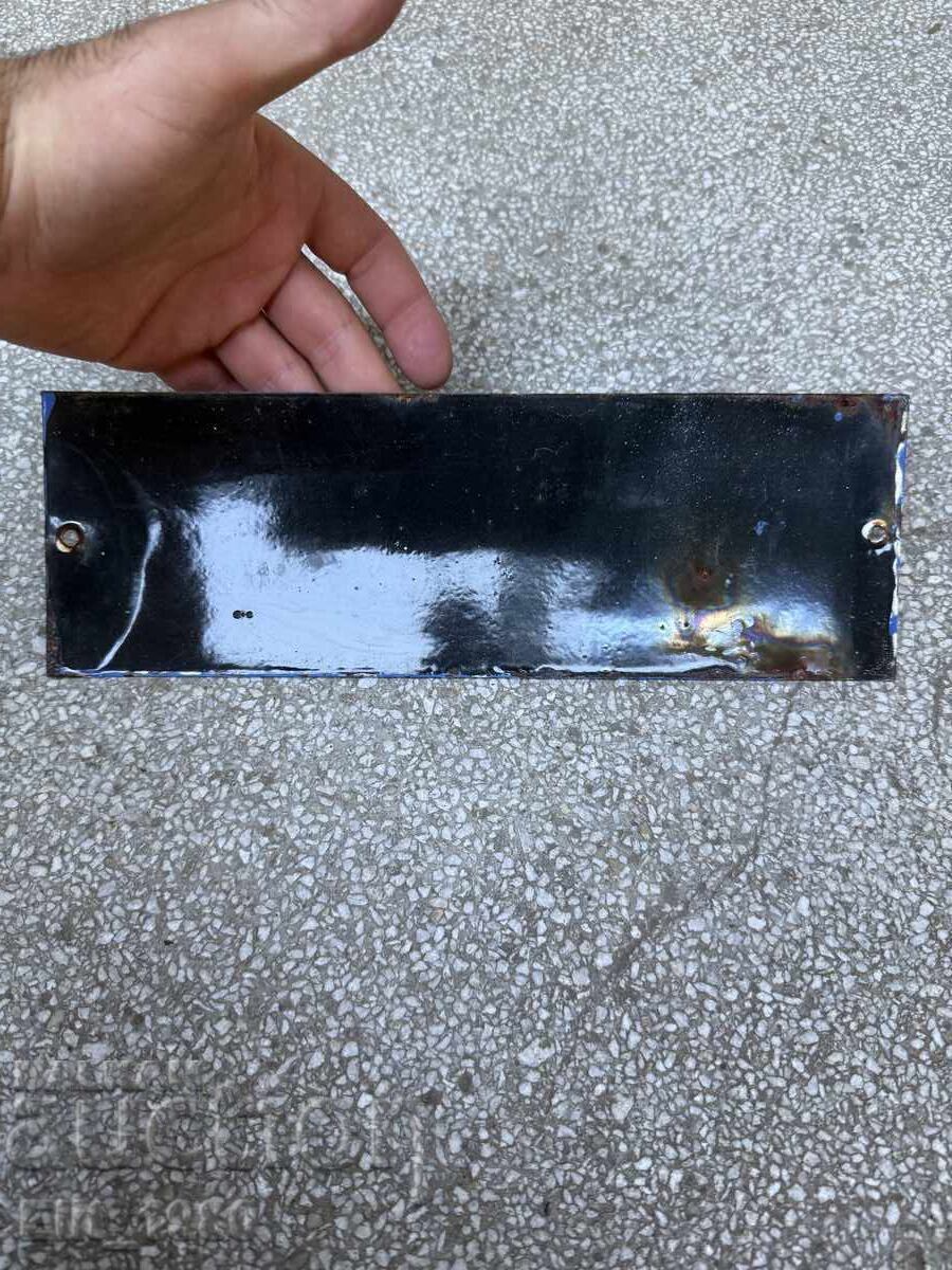 Licitație Placa emailata