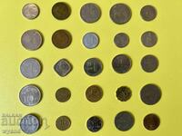 Лот азиатски монети (25 бр)