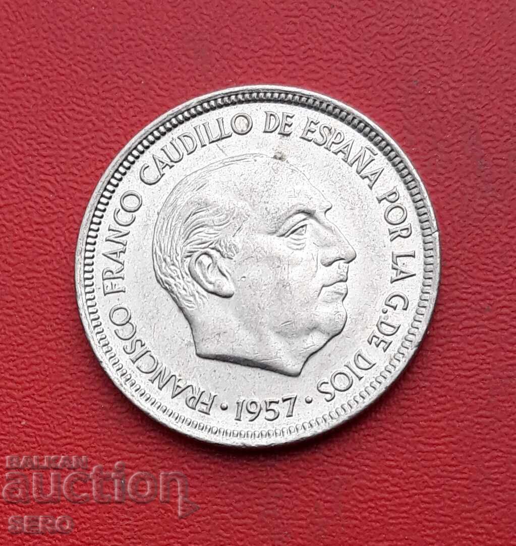 Ισπανία - 5 πεσέτες 1957/75 - άριστη κατάσταση με τιμή 0.30 BGN | € 0.15