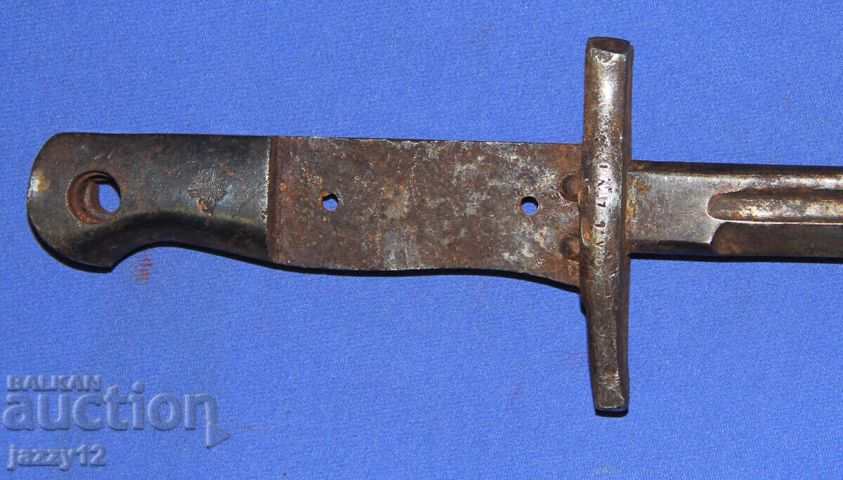 Auction M1890 Turkish Mauser Bayonet, Shortened Auction M1890 Turkish Mauser Bayonet, Shortened