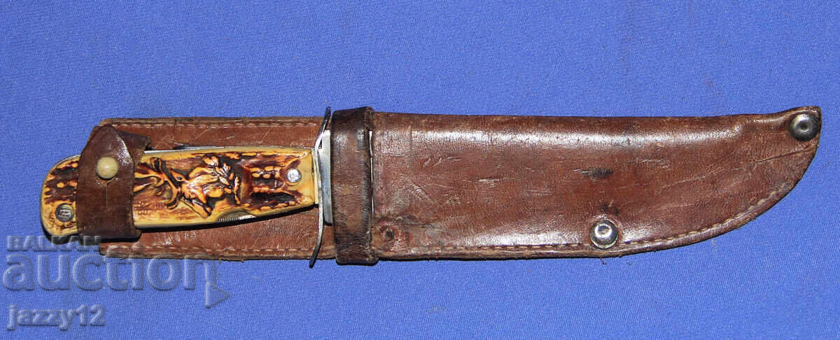 Tourist / hunting knife with sheath with price 100.00 BGN | € 51.13