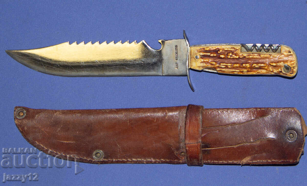 Tourist / hunting knife with sheath - 5